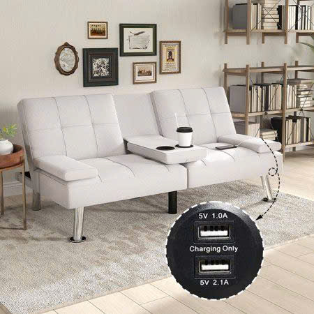 Rosevera : Ghế Sofa Thành Giường + Ổ Điện , USB